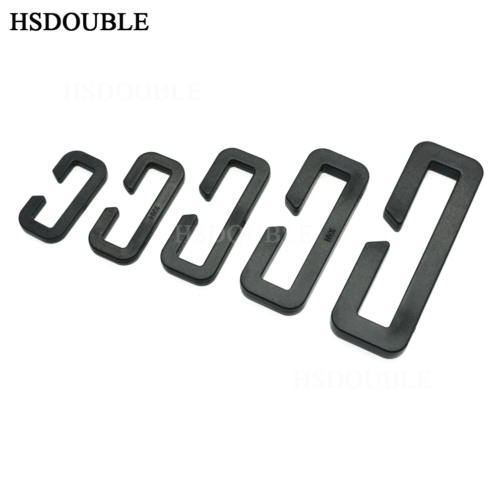 Plastic Buckle Backpack Straps Plastic Ring Backpack Straps Plastic