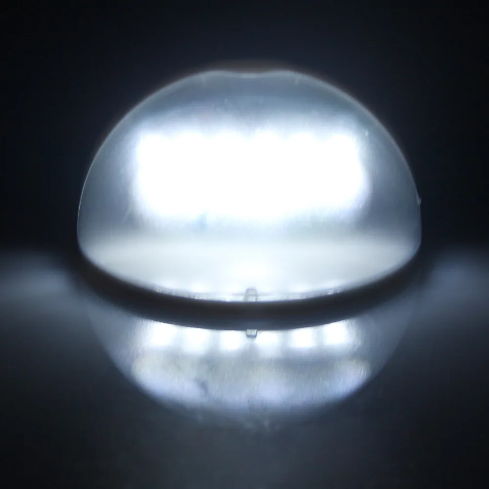 Солнечных Батареях 6 LED Забор Свет Auto ON/OFF Холодный Белый 6000 К 6500 для Желоба