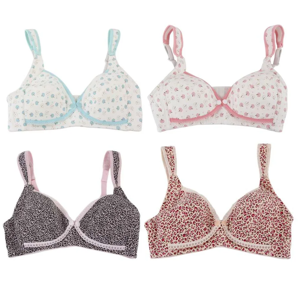 New Fashion 4 Colors Women Lady Comfortable Cotton Bra For Pregnant