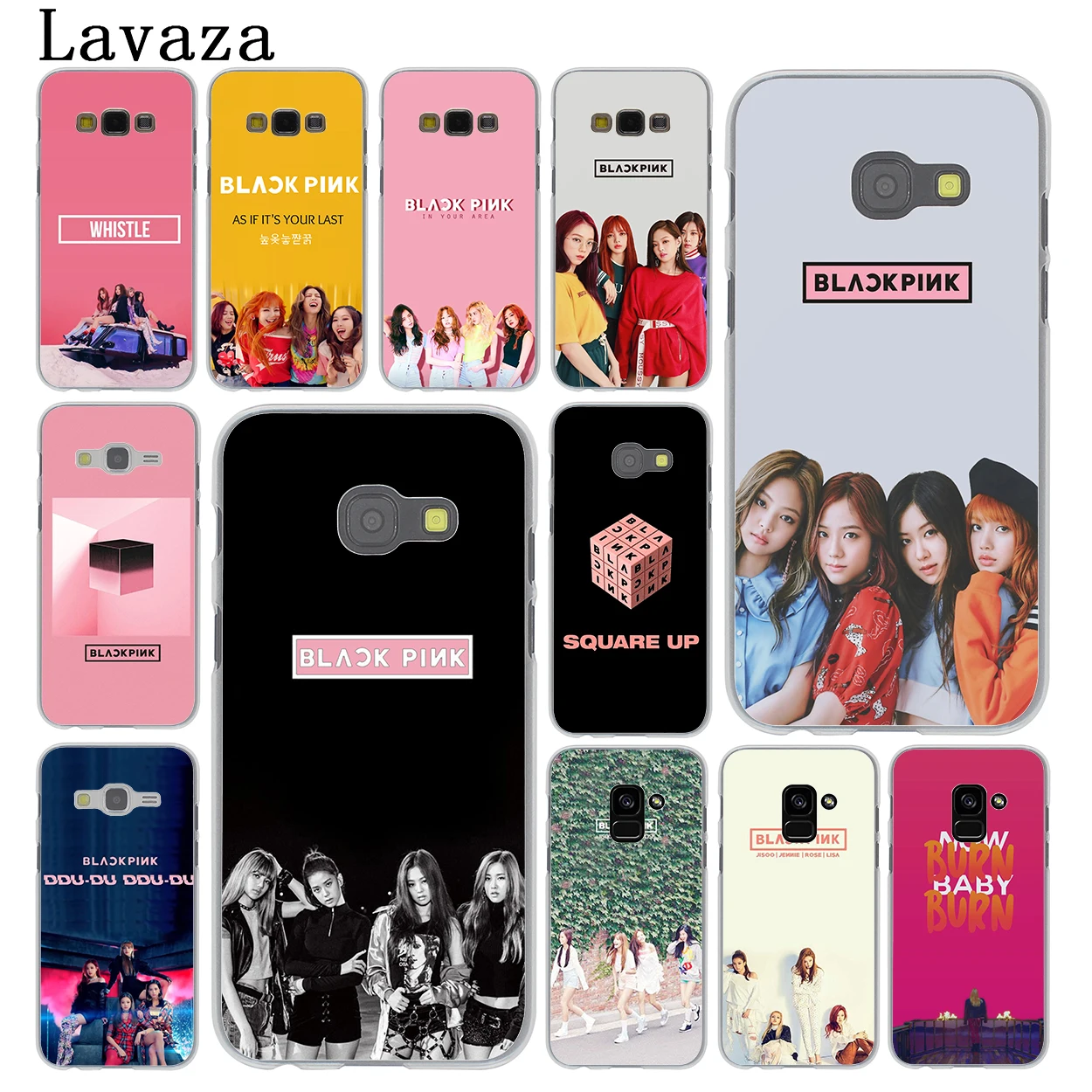 Lavaza Blackpink Black Pink Lisa Rose Phone Case for Samsung Galaxy A3