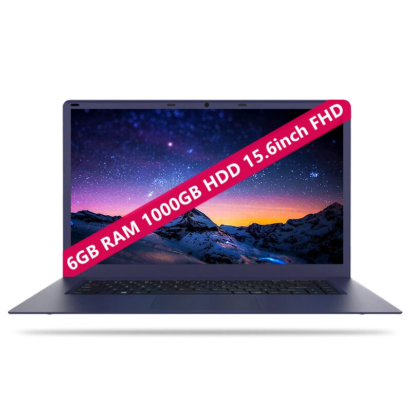 15 6 inch 4gb 6gb font b ram b font optional hdd 1920x1080p intel cpu windows