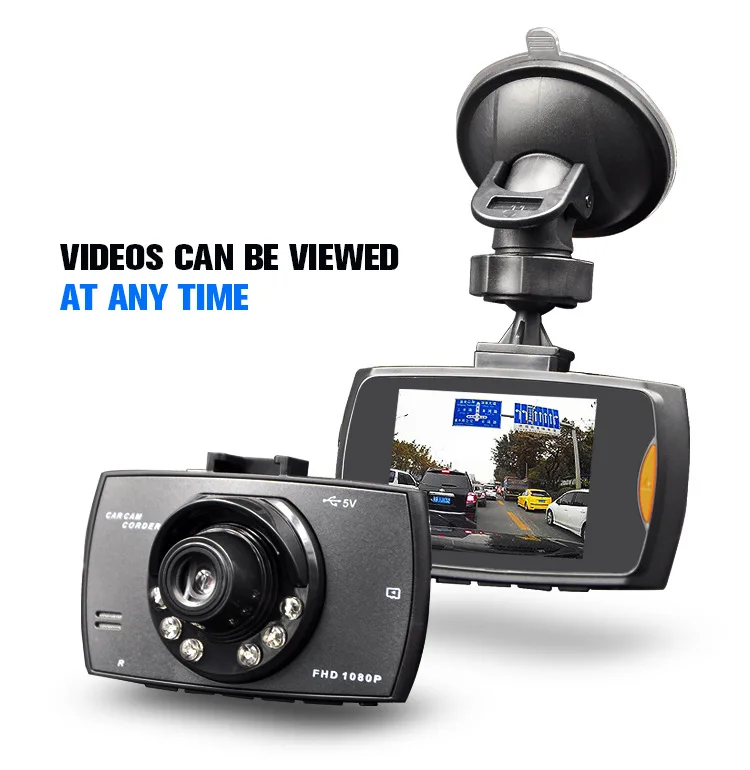

Original Car DVR G30 Car Camera Night Vision Dashcam Vehicle Registrator Date Recorder Tachograph 2.4" LCD not Full HD 1080P
