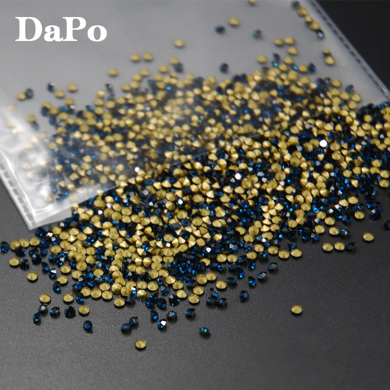 

SS4-SS30 Montana Pointback Rhinestones Glass Strass Pointed Back Crystal Stones For Clothes Wedding Dress Crafts Decoration