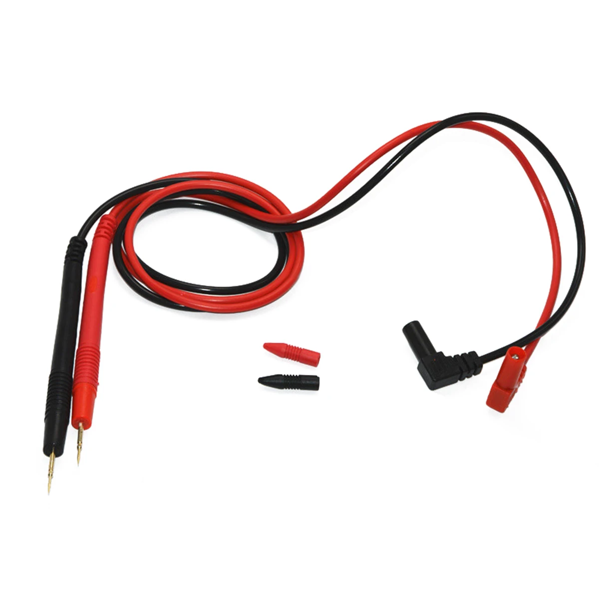 1 Pair 1000V 10A Digital  Multimeter Meter Test Leads Cable Probe Copper Sharp Needle Test Lead For LED SMD IC Chip Components
