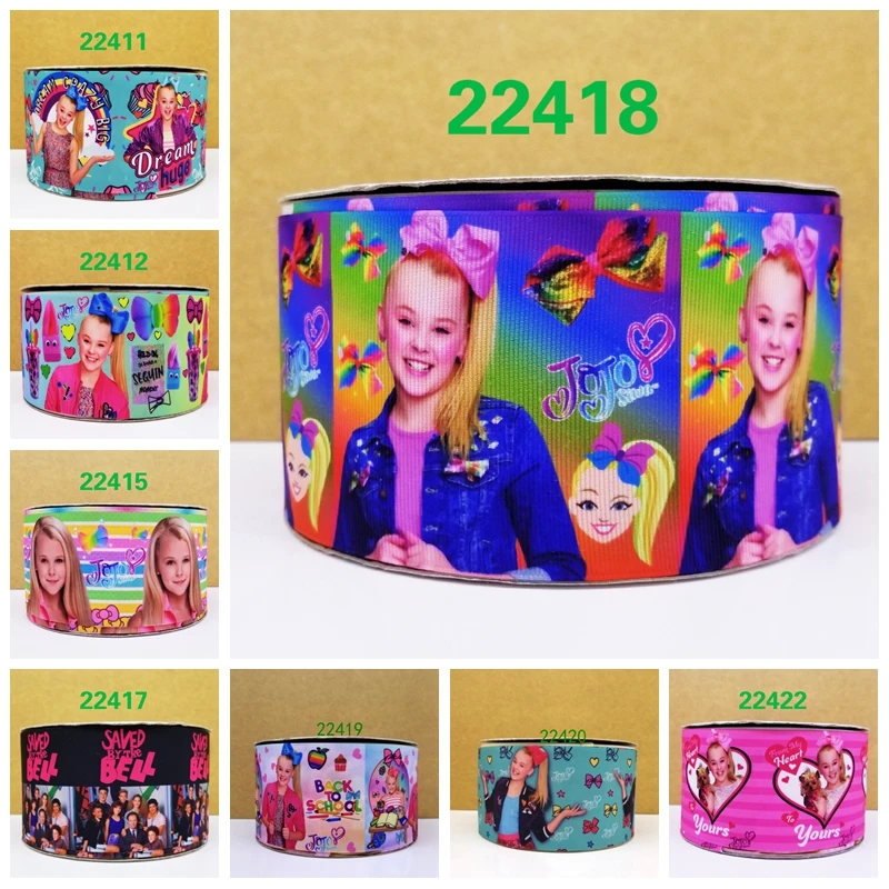 

Free shipping 2018 new arrival ribbons Hair Accessories ribbon 10 yards printed grosgrain ribbons 22418