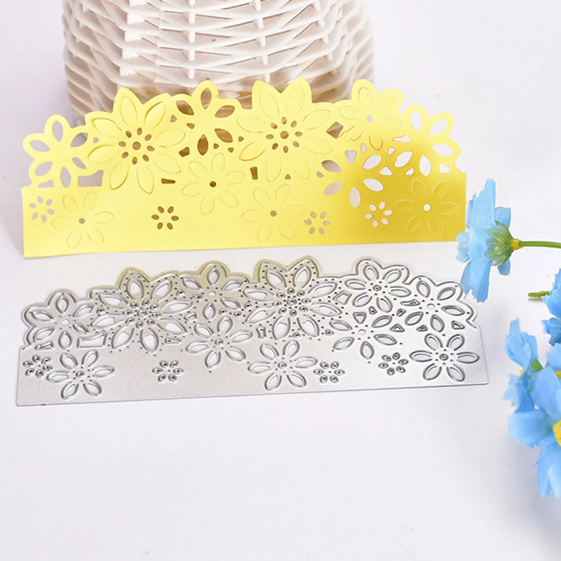  Dies scrapbooking Cutting Dies Invitation Card Lace Metal Stencils for DIY Scrapbooking Decorative  - 32878145363