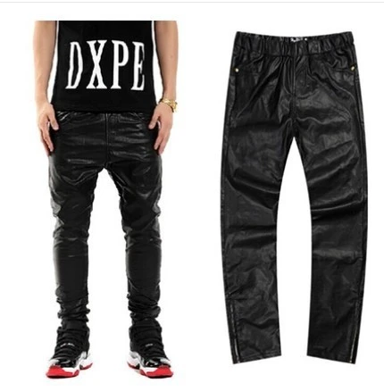 big and tall mens leather pants