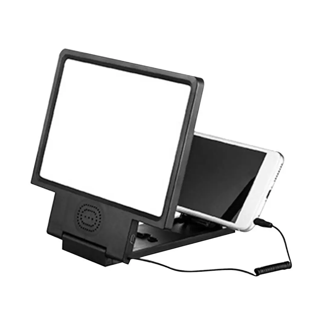 

3D Enlarge Mobile Phone Screen Magnifier Stand Stylish design with distinctive look. Holder For Mobile Phones