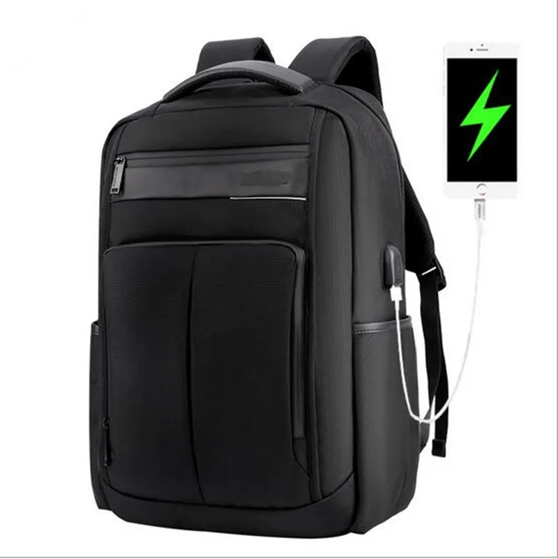 

2018 Anti-thief USB Charging Laptop Backpack Computer Backpacks Male Gray Bags Daypack Women Travel Bag Mochila FR553