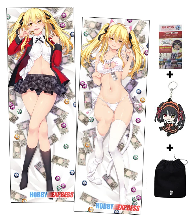 

Hobby Express Dakimakura Japanese Hugging Body Pillow Cover Kakegurui Saotome Mary ADP17074A