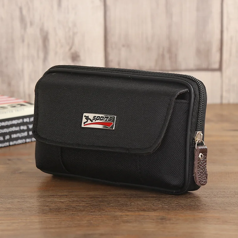 Phone Pouch For xiaomi redmi note 4 7 pro note 5 plus mi a2 note 6 pro xiomi mi 9 8 lite a1 Belt Clip Cloth Casual Waist Bags (11)