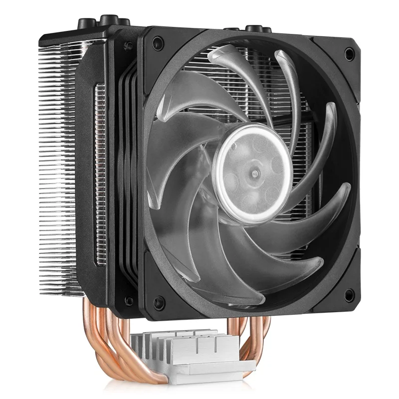 Кулер для процессора Master T400 ARGB кулер с 4 тепловыми трубками радиатор 120 мм RGB