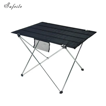 

SUFEILE Aluminum Alloy Oxford Table Outdoor Portable Folding Table Small Camping Picnic Table Outdoor Casual Barbecue D20