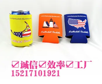 

Promotional Gift ,Foldable Stubby holders ,beer bottle cooler with base
