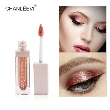 

1PC Professional Color Eye Shadows Brand Cosmetics Long Lasting Pigment Blue Gold Red Liquid Shimmer Makeup Eyeshadow