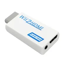 Для nintendo wii хлопот бесплатно подключи и играй для wii к HDMI 1080p конвертер адаптер wii 2hdmi 3,5 мм аудио коробка для wii-link