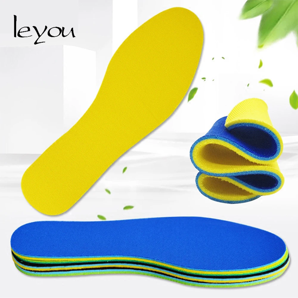 Unisex Sports Insole for Shoes Sweat Absorption Pads Running Sport Shoe Inserts Double Side Insoles Sweat Absorption Pads New