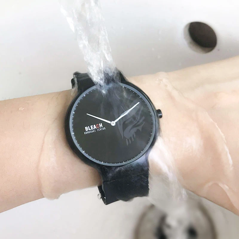 Bleach Anime Watch Waterproof Manga Role Kurosaki Ichigo Hitsugaya Toushirou  Action Figure Cospaly Birthday Gift For Kids
