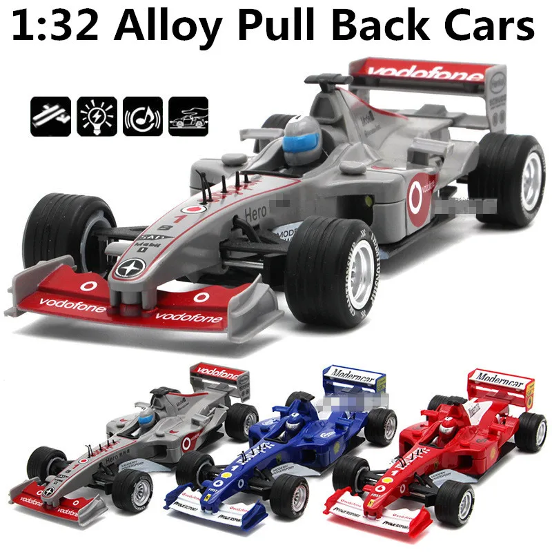 1:32 alloy cars,F1 formula one racing high simulation model,metal