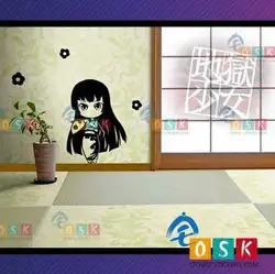 Pegatina аниме японский Hell Girl Enma Ai мультфильм Косплэй вентиляторы настенные Стикеры декоры наклейка Бумага дома