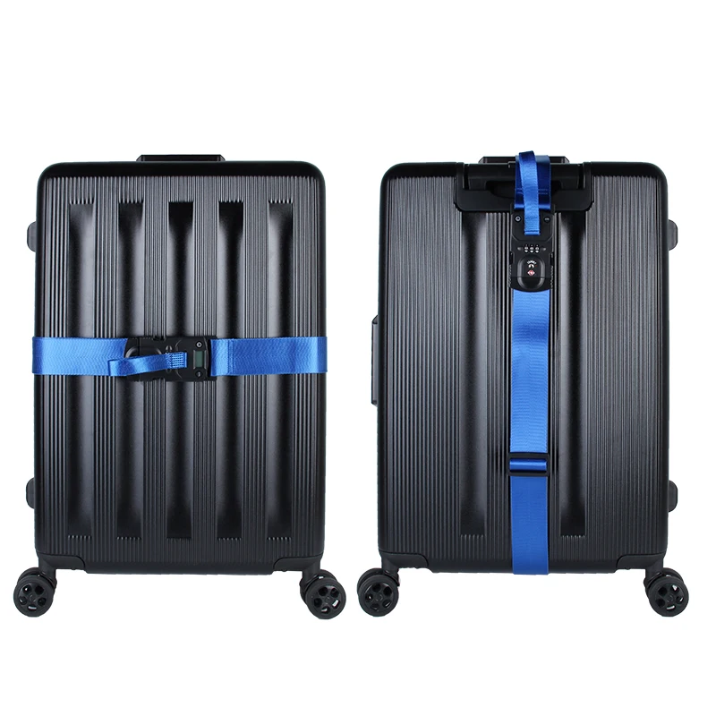 JULY'SONG Multifunctional Travel Luggage Strap Weighed customs Password lock Suitcase Strap Belt Adjustable Travel Accessories