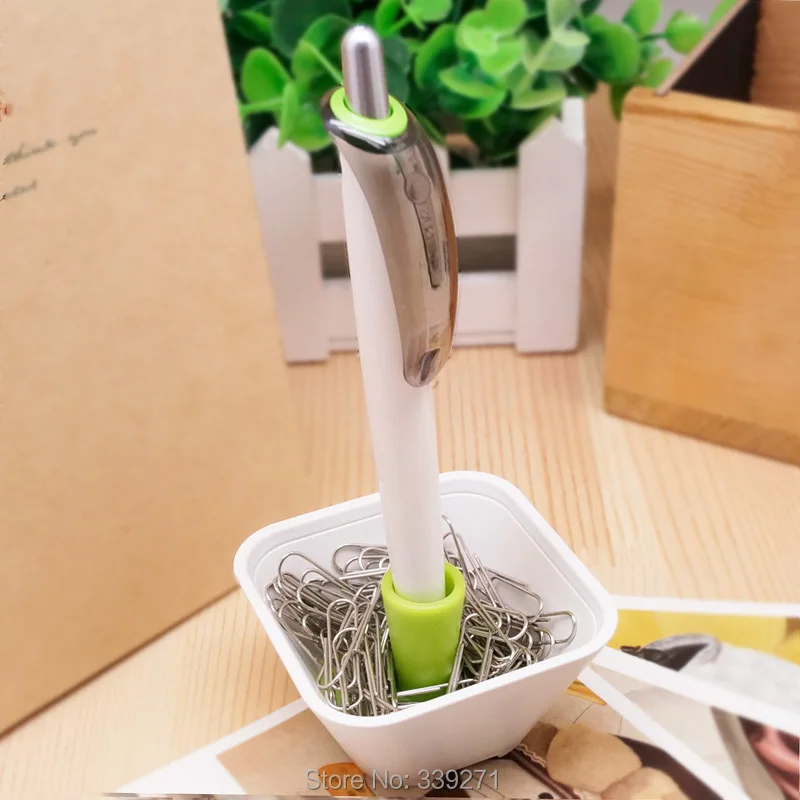 School And Office Supplies Plastic Clips Holder Dispenserin Clip