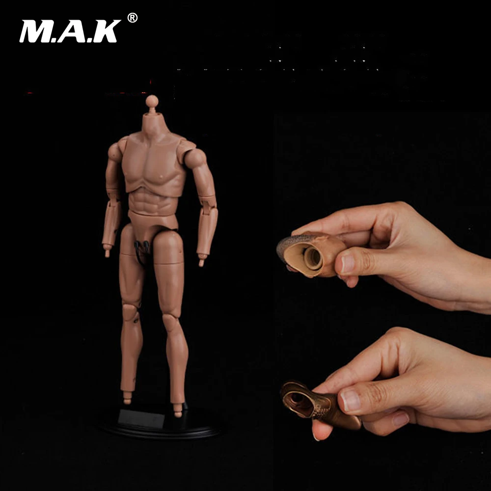 

1/6 Scale Short Neck Connector And Foot Connector Model Toys For 12" Action Figure Body Model Accessory