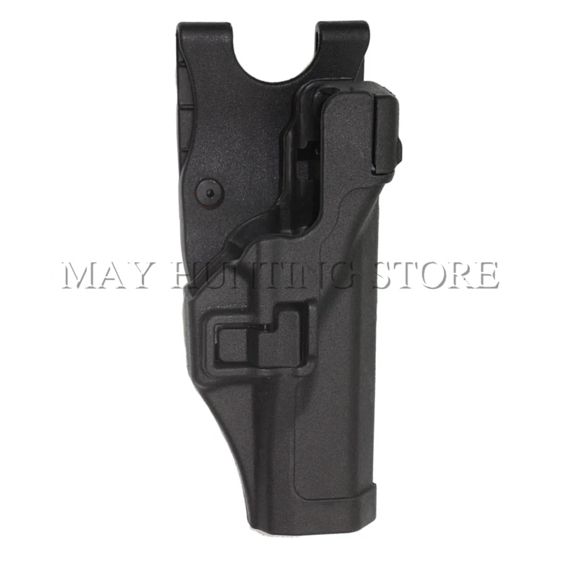 

Airsoft Gun Holster Belt Duty Hunting Outdoor Tactical Holster BlackHawk Level 3 Gl 17 19 22 23 31 32 RH