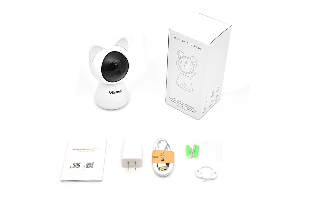 Wistino CCTV Wireless HD 1080P IP Camera PTZ Video Baby Monitor Wifi Smart Home Camera Surveillance Security IP Camera Night Vision  (27)