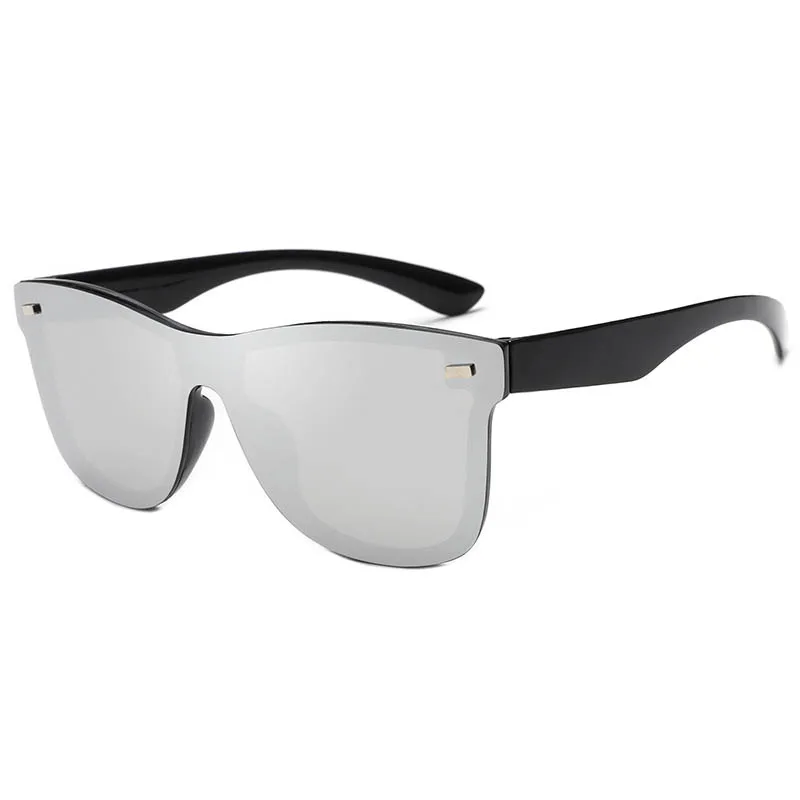 Женские солнцезащитные очки, фирменный дизайн, UV400, Gafas Zonnebril, винтажные женские очки, сиамские солнцезащитные очки, очки для вождения - Цвет линз: C6