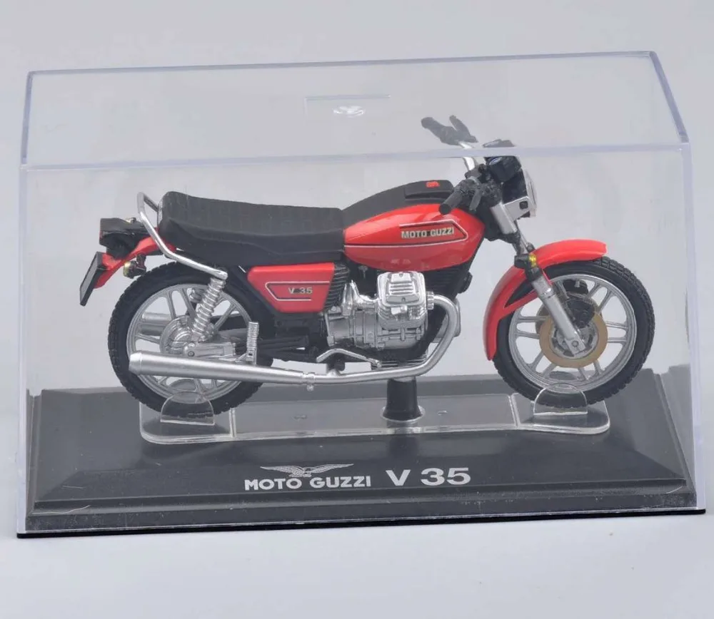 Коллекционная Italeri Литая модель мотоцикла Mini 1/22 масштаб Moto Guzzi V35 игрушки Juguetes