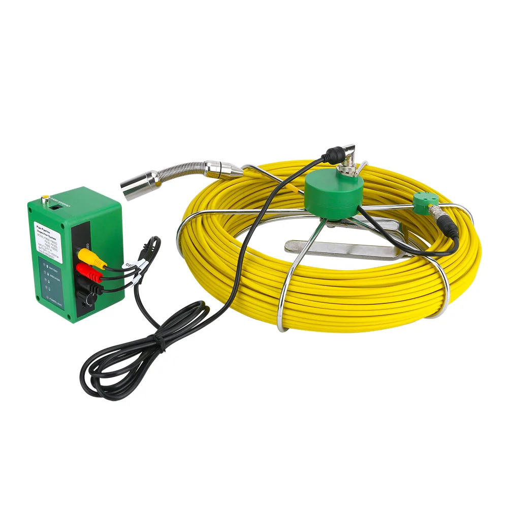 US $289.38 50M 40M 30M 20M Drain Pipe Sewer Inspection Video Camera 7 LCD Display 1000TVL LEDs Night Vision Borescope HD Video Camera