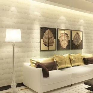 Modern Non Woven Wallpaper Sofa Tv Background Wall Decor 10m Modern Non Woven Wallpaper Sofa Tv Background Wall Decor 10m Roll Free Shipping