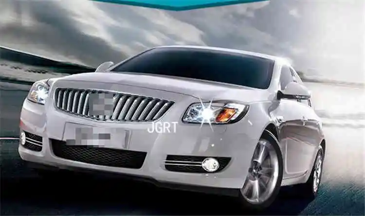 2 шт. светодиодный фары для Buick Regal 2009-2013 автомобилей Светодиодный свет двойной ксеноновой линзы автомобильные аксессуары Габаритные огни