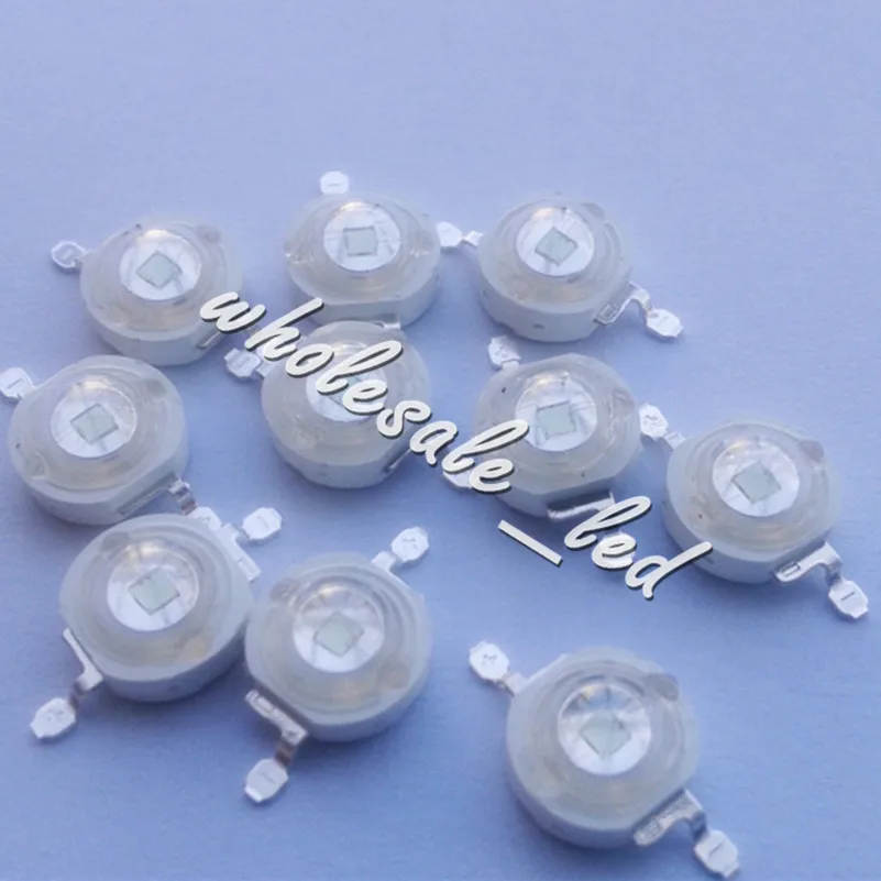 10PCS 3W 495 500nm High Power Cyan Turquoise LED Emitterin LED Bulbs