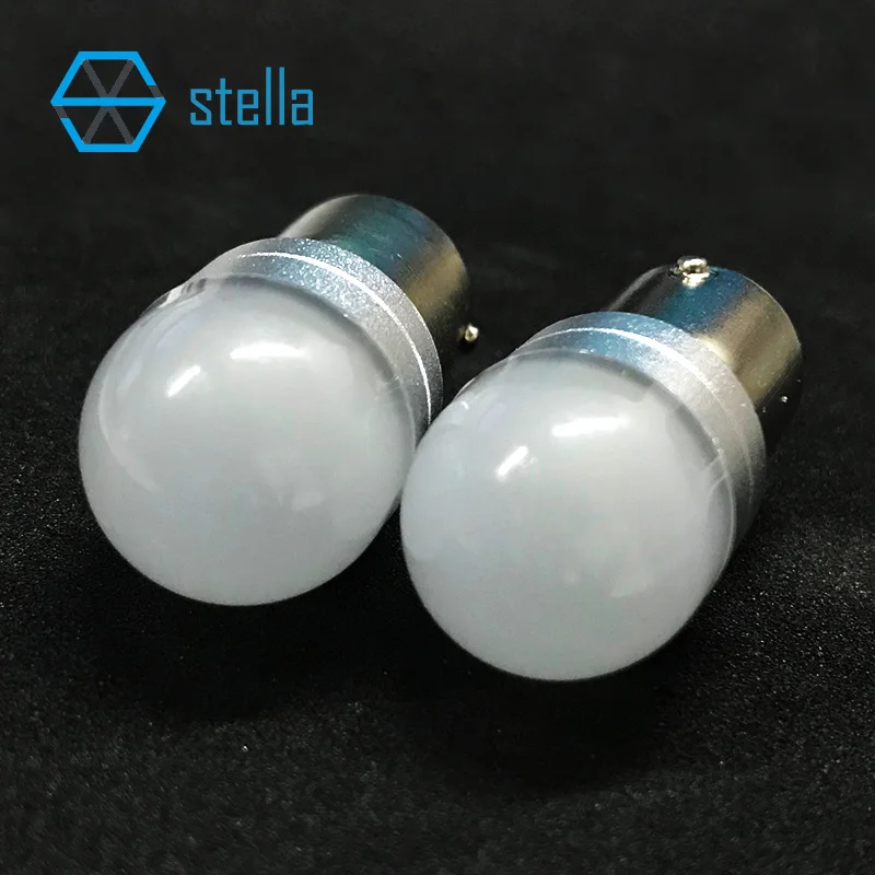 

2Pcs car-styling 1157/BAY15D P21/5W led bulbs 3030 SMD LED CHIP 3D lens 360 degrees shine for car indicator/reverse/stop light