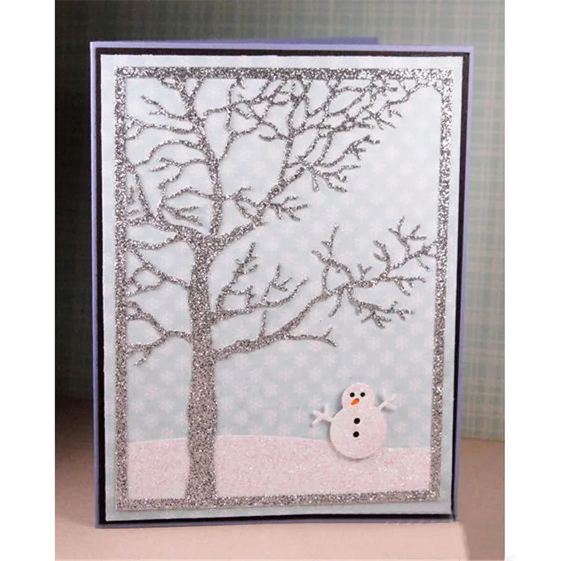 

Naifumodo Withered Old Tree Frame Metal Cutting Dies for Scrapbooking Die Cut Stitch New Dies for 2019 Craft DieTroqueles