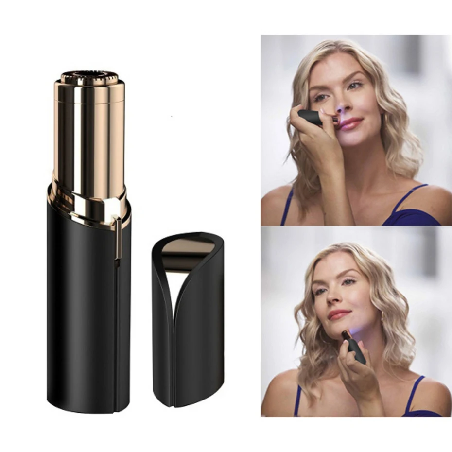 

Multifunction Lipstick Eyebrow Trimmer Face Brows Hair Remover Epilator Pen Mini Electric Shaver Painless Eye Brow Epilator