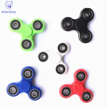 new 6 colour Luminous effect -Spinner Fidget Toy Plastic EDC Hand Spinner For Autism Reliever Spiral Gifts Toys For Child