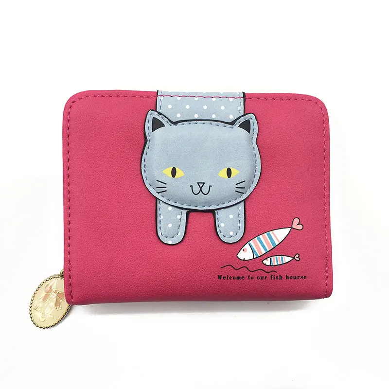 da bolsa da moeda do sexo feminino titular do cartão