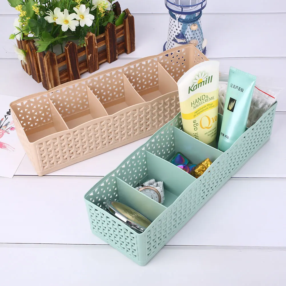 

Storage Case Home Accessories Multifunction Five Grid Drawers Boxes Convenient Stackable DIY Sorting Box Household