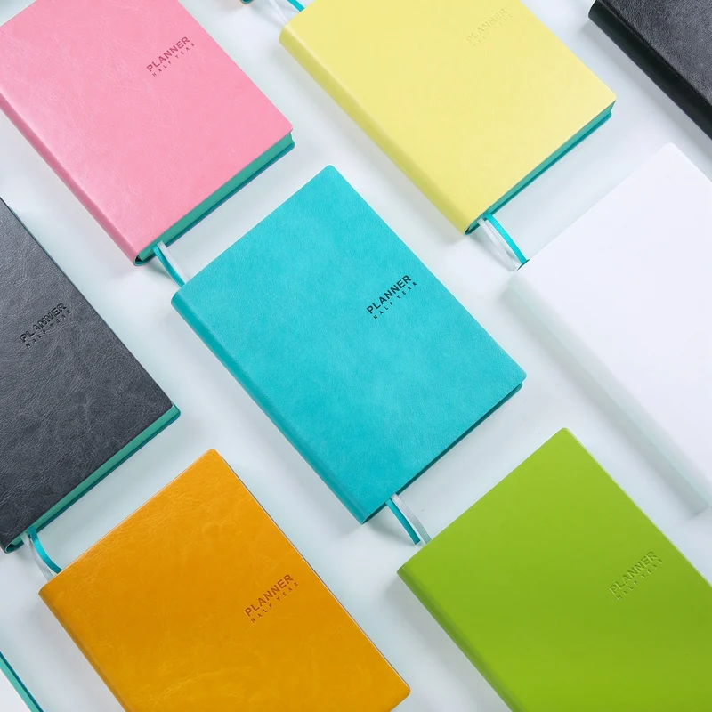 2018 New Classic Leather Personal Diary daily Planner Notebooks fine 