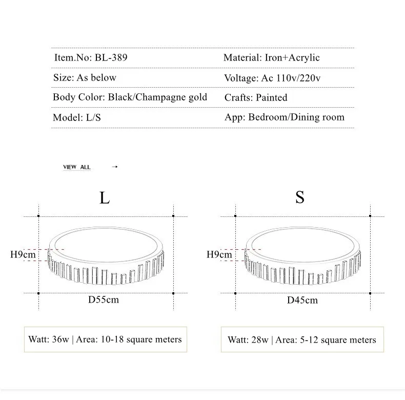 lamp ceiling modern design metal light fixtures bedroom 10