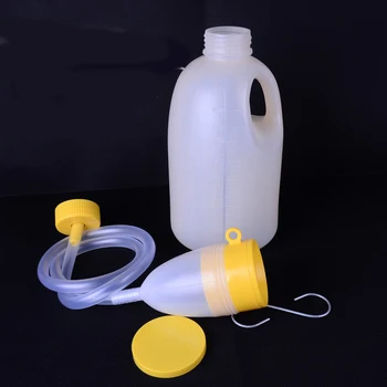 

1700ml male/female chamber pot with tube Incubator Urinal bed urine collector