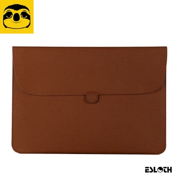 

New Notebook Sleeve Fashion For Apple ForMacbook 12 Air 11.6 13.3 Pro 13.3 15.4 inch PU Leather Bladder Bags Cases Laptop Bags