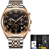 gold black steel