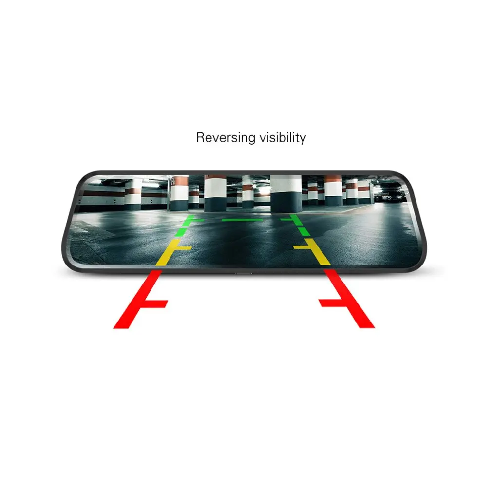 

9.66 Streaming Media 1080P Dual Lens GPS Tracking ADAS Streaming Media Driving Recorder Smart Tachograph S03