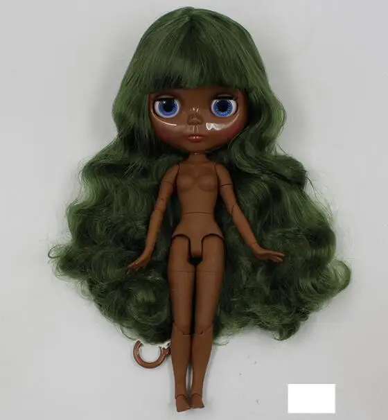 Супер черный обнаженный blyth кукла девушка куклы - Цвет: nude dolls 5