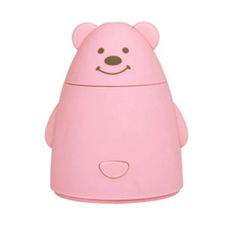 Pink Мини-увлажнитель воздуха с мультипликационным Usb, Fogger, для дома, офиса, автомобиля, автоматический бесшумный диффузор, очиститель, креативный Настольный туманогенератор, подарок для детей - Цвет: Pink