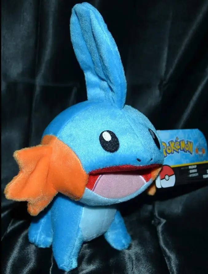 

9.5" Official TOMY Mudkip Plush Dolls Toys Stuffed Animals Starter